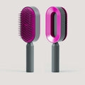 Self Cleaning Hair Brush, 3D Air Cushion Massager Brush Airbag Massage Comb Brush, Shaping Comb Self Cleaning Hair Brush For Women Hairdressing Brush