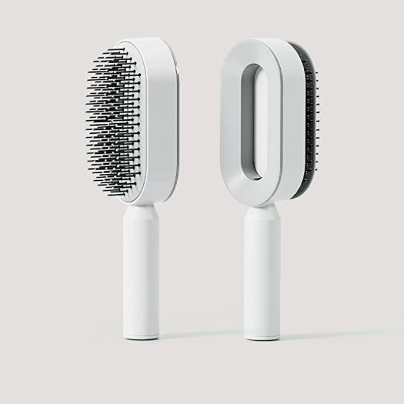 Self Cleaning Hair Brush, 3D Air Cushion Massager Brush Airbag Massage Comb Brush, Shaping Comb Self Cleaning Hair Brush For Women Hairdressing Brush