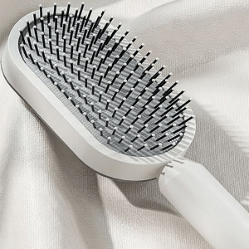 Self Cleaning Hair Brush, 3D Air Cushion Massager Brush Airbag Massage Comb Brush, Shaping Comb Self Cleaning Hair Brush For Women Hairdressing Brush