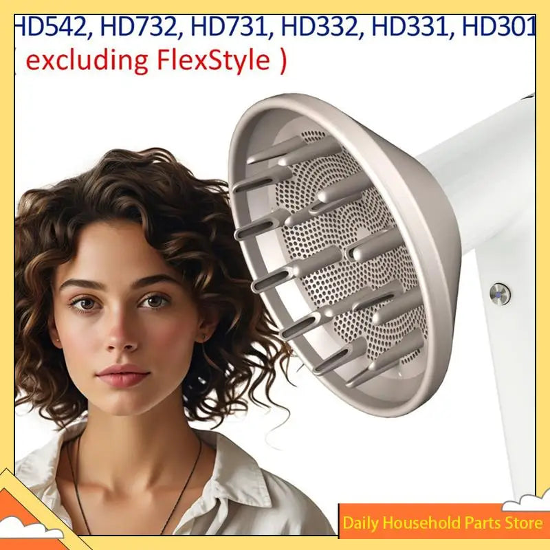 【Great Sale】Hair Dryer Diffuser Attachment For Shark Speedstyle HD542/HD732/HD731/HD332/HD331 Enhance Natural Curls Styling Tool