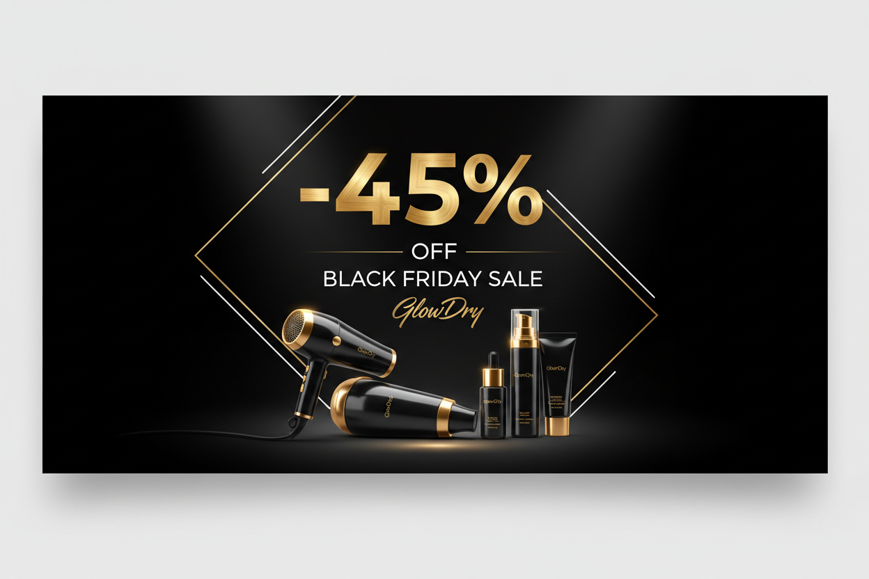 black friday -45 GlowDry
